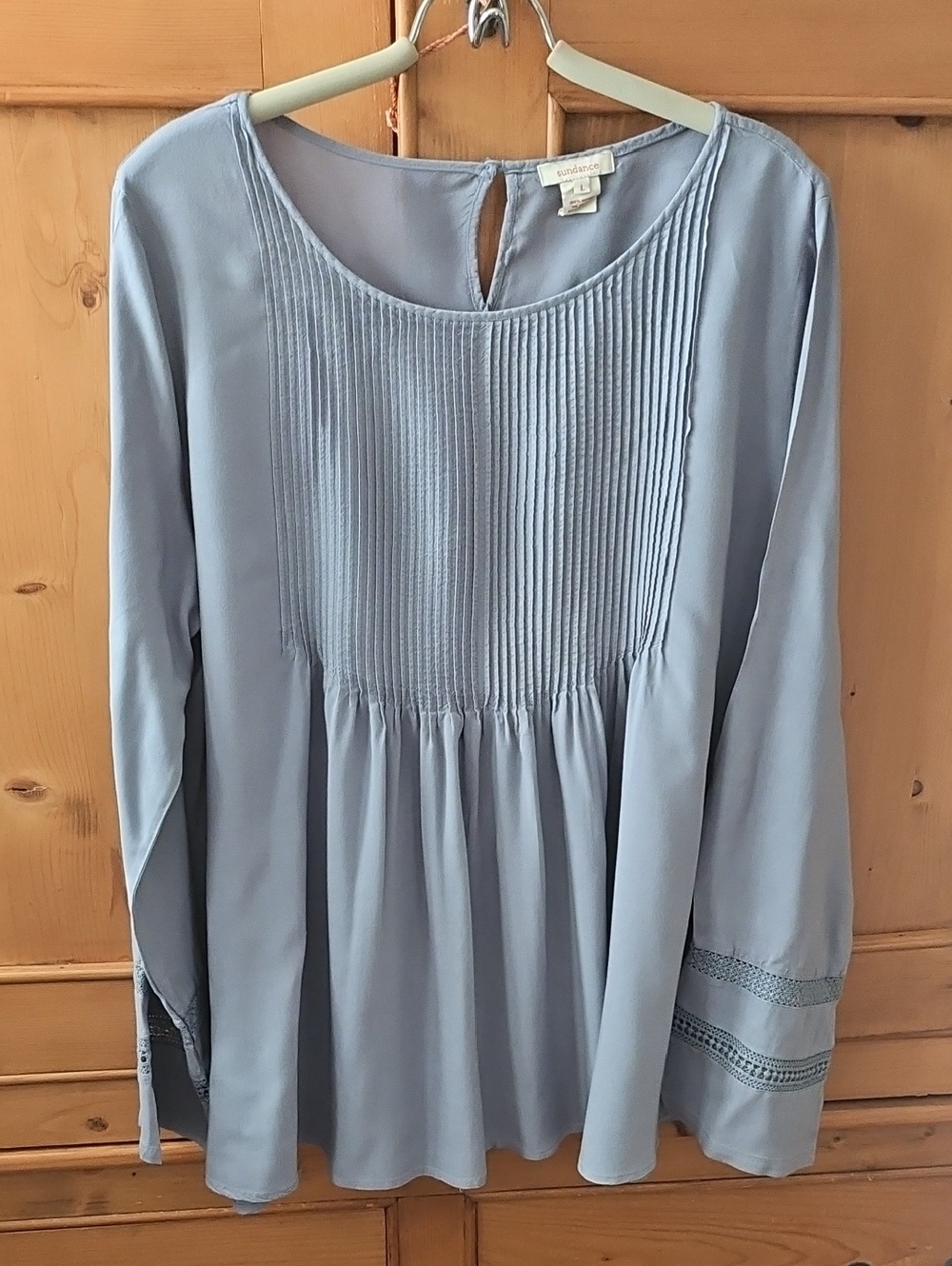Sundance Rayon Bohemian Tunic Grey Size Large
